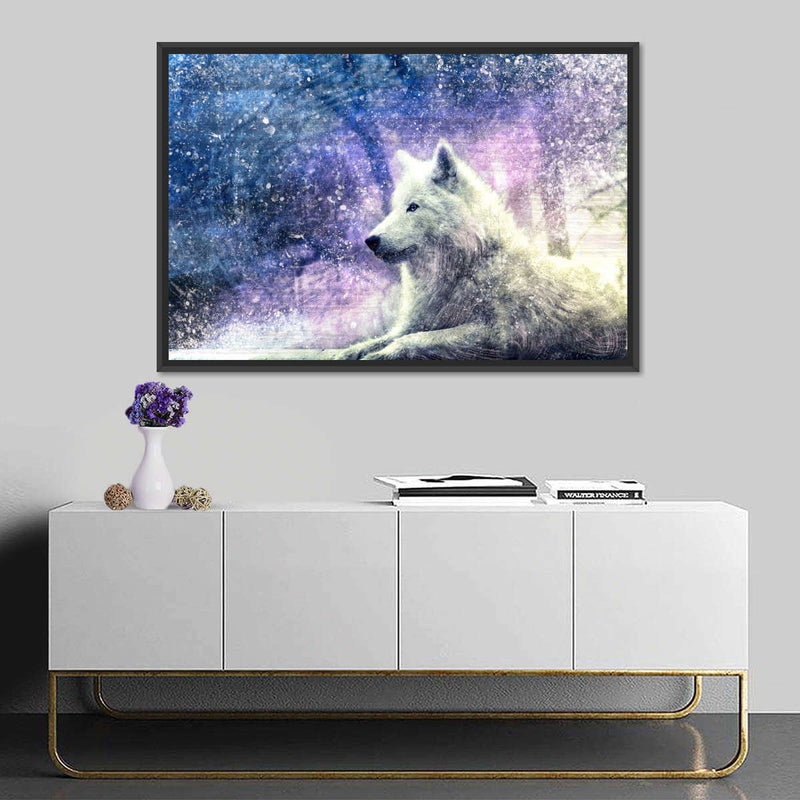 White Wolf Wall Art