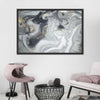 Swirly Fluid Abstract Wall Art
