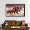 Three Running Horses Wall Art