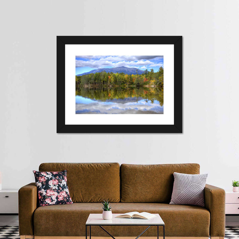 Mount Katahdin Lake Landscape Wall Art