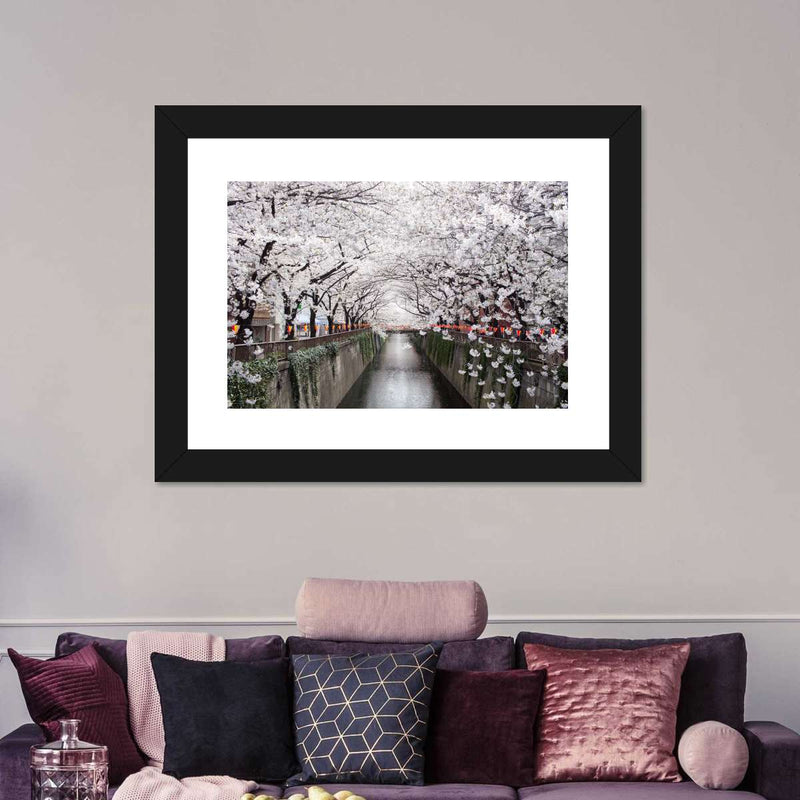 Sakura Passage Wall Art