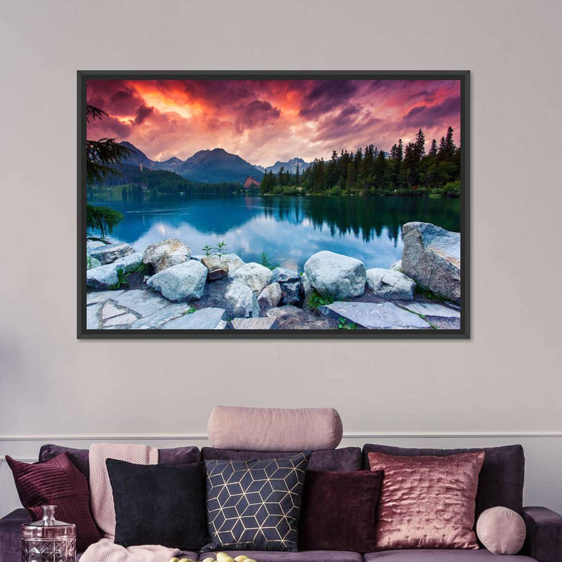 Tatra Mountain Lake Wall Art