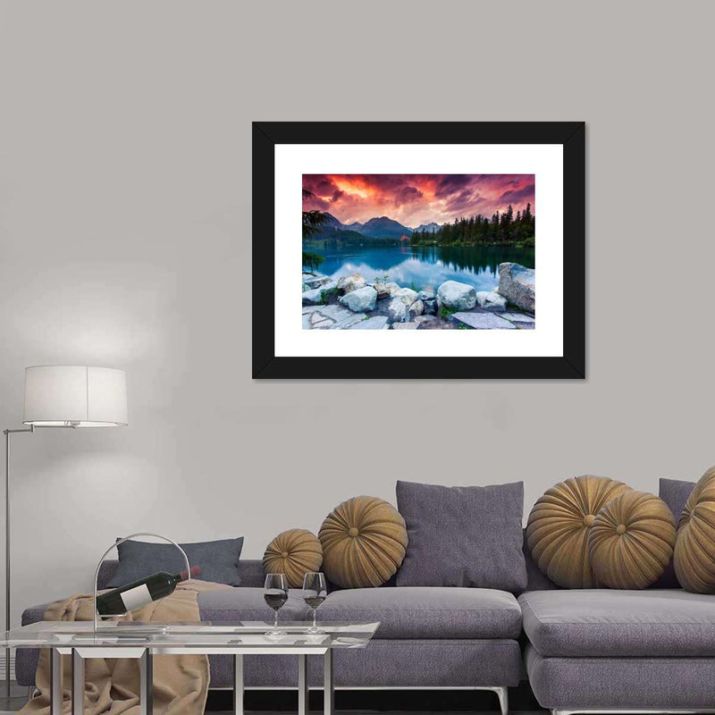 Tatra Mountain Lake Wall Art