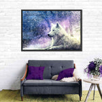 White Wolf Wall Art