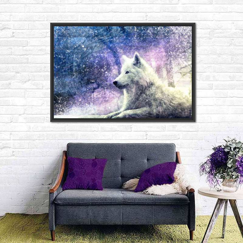 White Wolf Wall Art