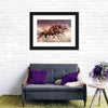 Three Running Horses Wall Art