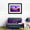 Violet Toned Lake Wall Art