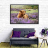 Highland Cow Paradise Wall Art