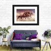 Three Running Horses Wall Art