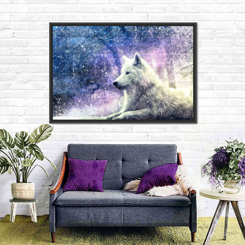 White Wolf Wall Art