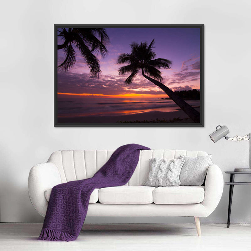 Palm Koh Samui Sunset Wall Art