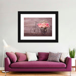 Ranunculus Bicycle Vase Wall Art