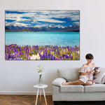 Lake Tekapo Mountain Wall Art