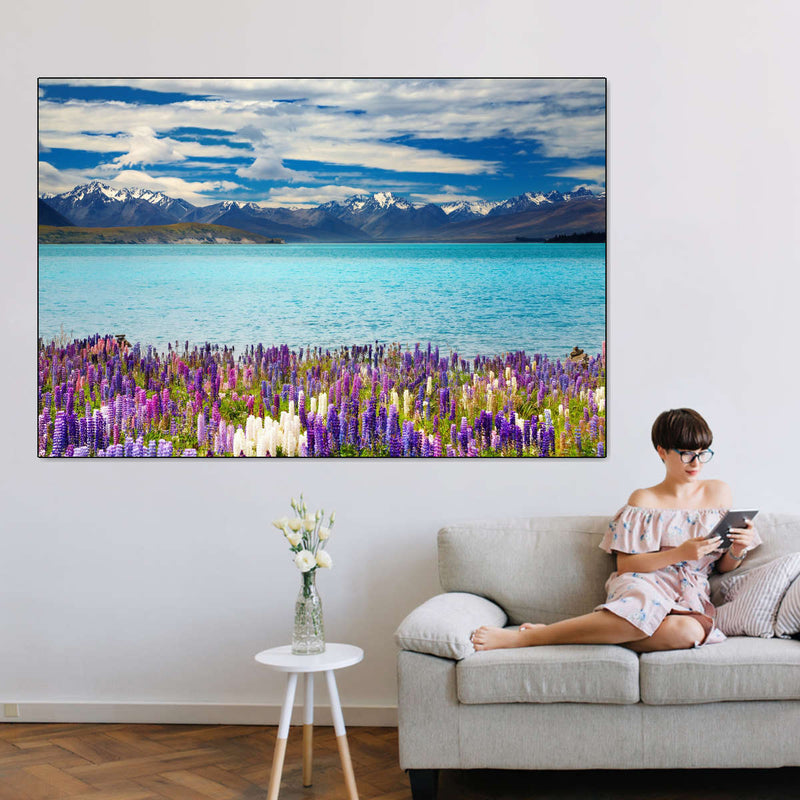 Lake Tekapo Mountain Wall Art