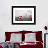 Red Poppy Field Pop Wall Art