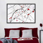 Modern Abstract Splash Wall Art