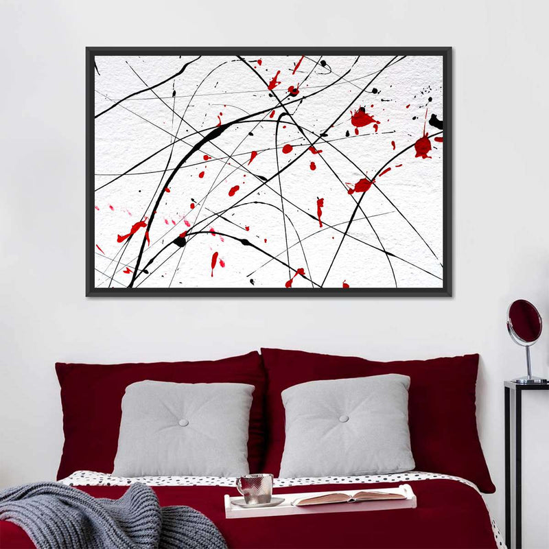 Modern Abstract Splash Wall Art