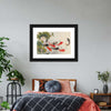 Japanese Koi Pond Wall Art