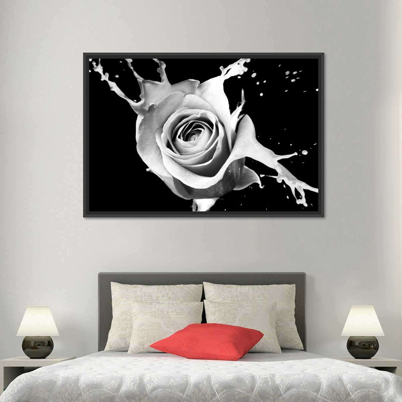 Rose Splash Wall Art