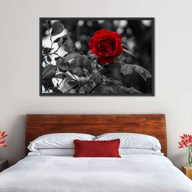 Lone Rose Pop Wall Art