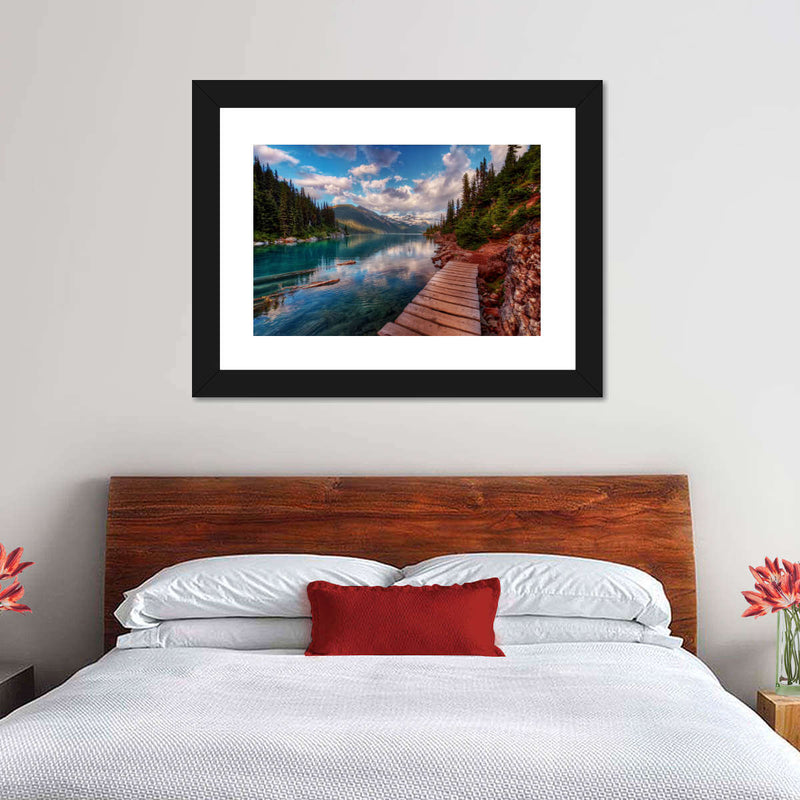 Lake Walkway Wall Art
