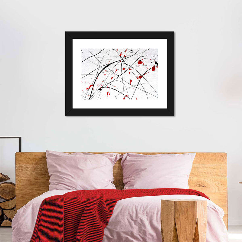 Modern Abstract Splash Wall Art