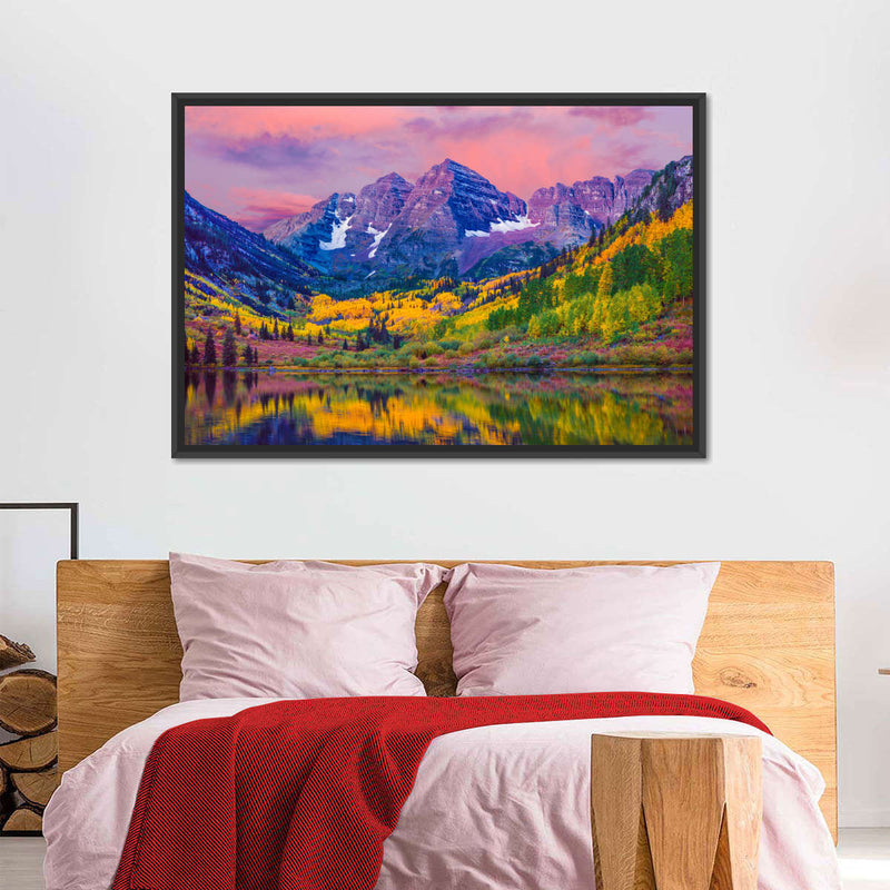 Maroon Bells Autumn Beauty Wall Art