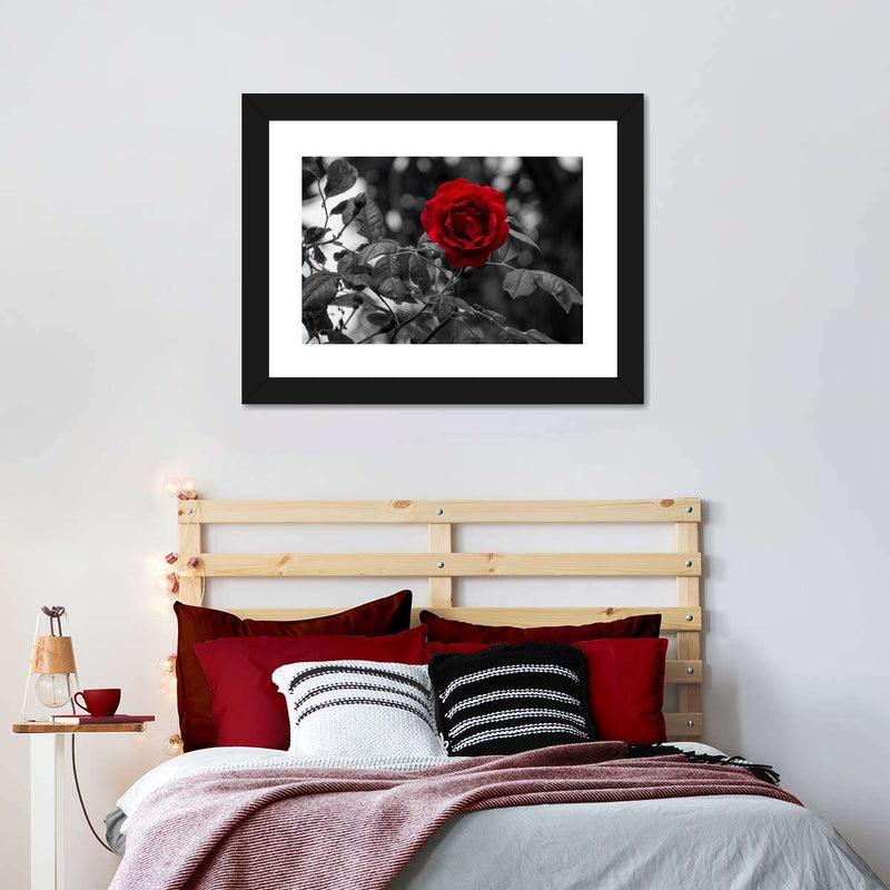 Lone Rose Pop Wall Art