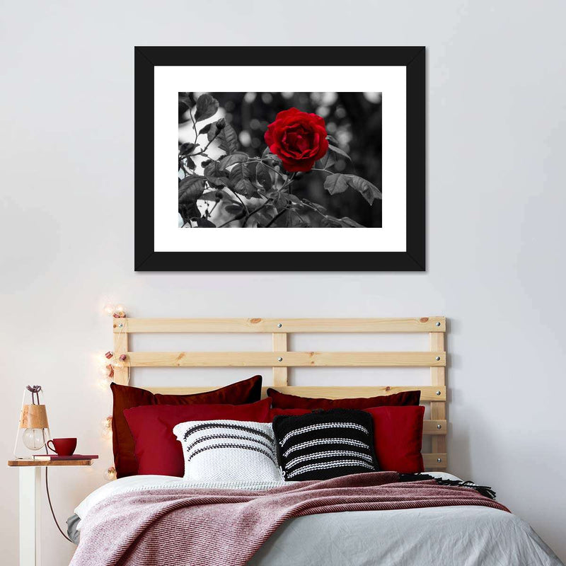 Lone Rose Pop Wall Art