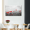 Red Poppy Field Pop Wall Art