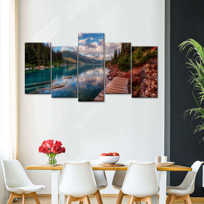 Lake Walkway Wall Art