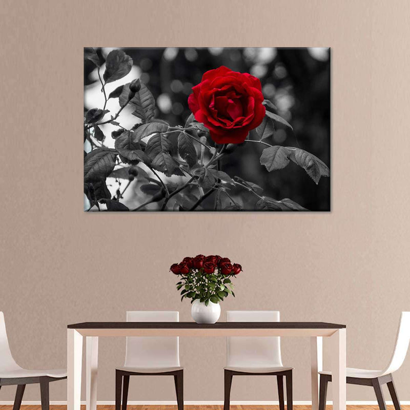 Lone Rose Pop Wall Art