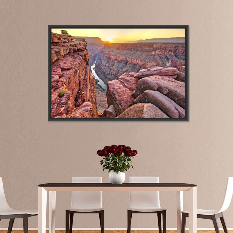 Sunrise Over Grand Canyon Wall Art