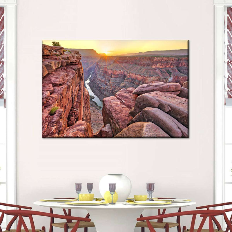 Sunrise Over Grand Canyon Wall Art