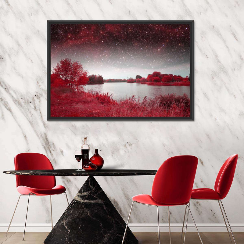 Red Mystical Spring Wall Art