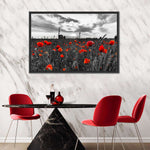 Poppy Field At Dusk Pop Wall Art