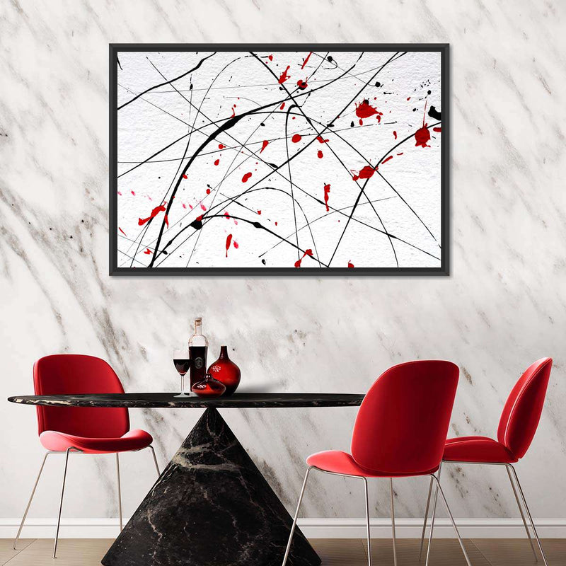 Modern Abstract Splash Wall Art