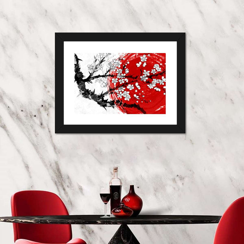 Japan Cherry Blossom Wall Art