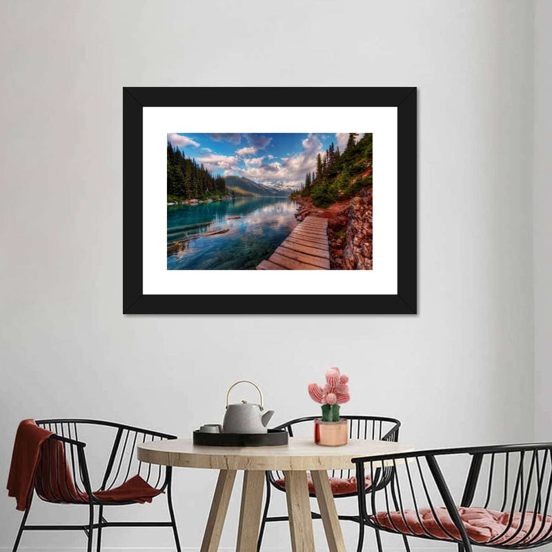 Lake Walkway Wall Art