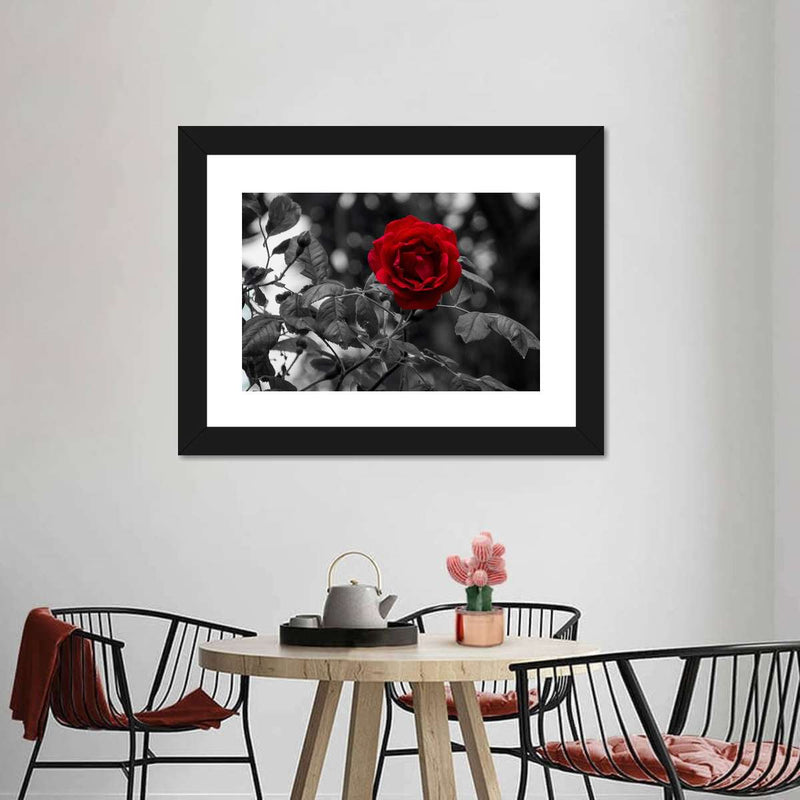Lone Rose Pop Wall Art