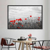 Red Poppy Field Pop Wall Art