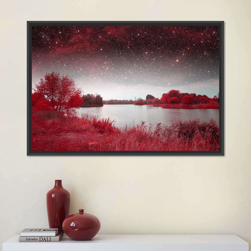 Red Mystical Spring Wall Art