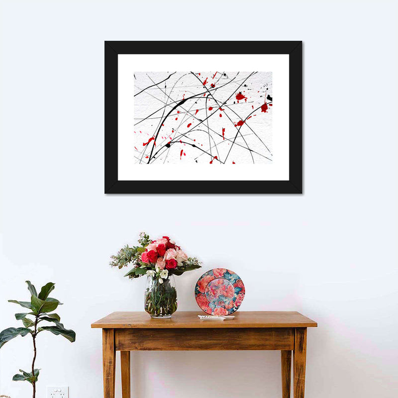 Modern Abstract Splash Wall Art