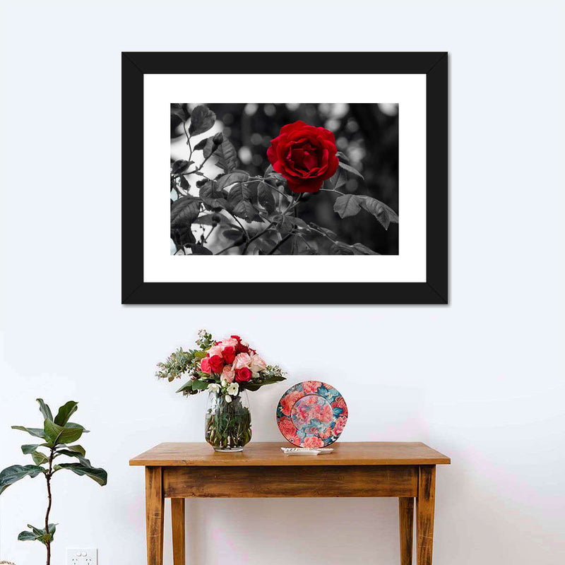 Lone Rose Pop Wall Art