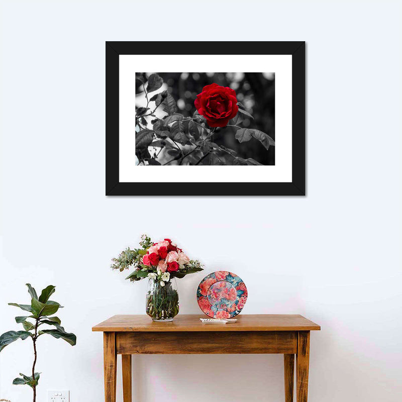 Lone Rose Pop Wall Art