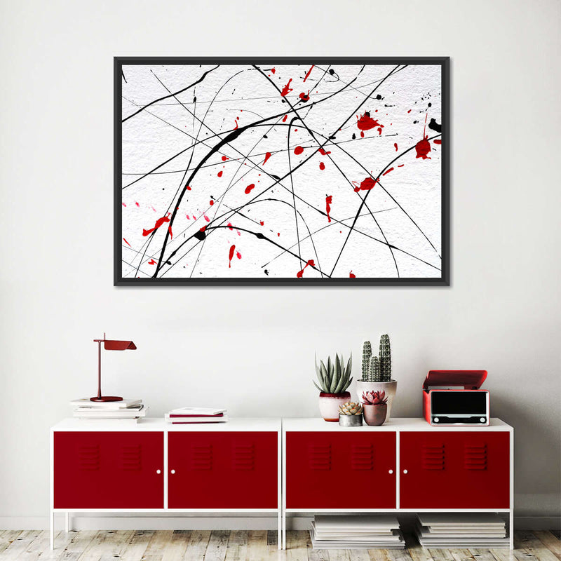 Modern Abstract Splash Wall Art