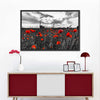 Poppy Field At Dusk Pop Wall Art