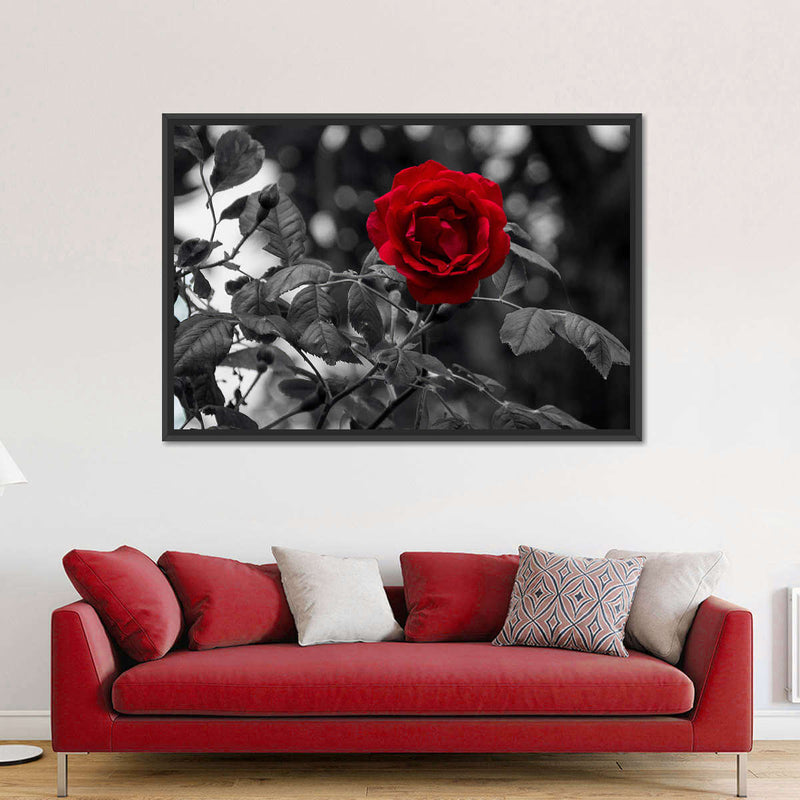Lone Rose Pop Wall Art
