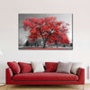 Red Tree Wall Art