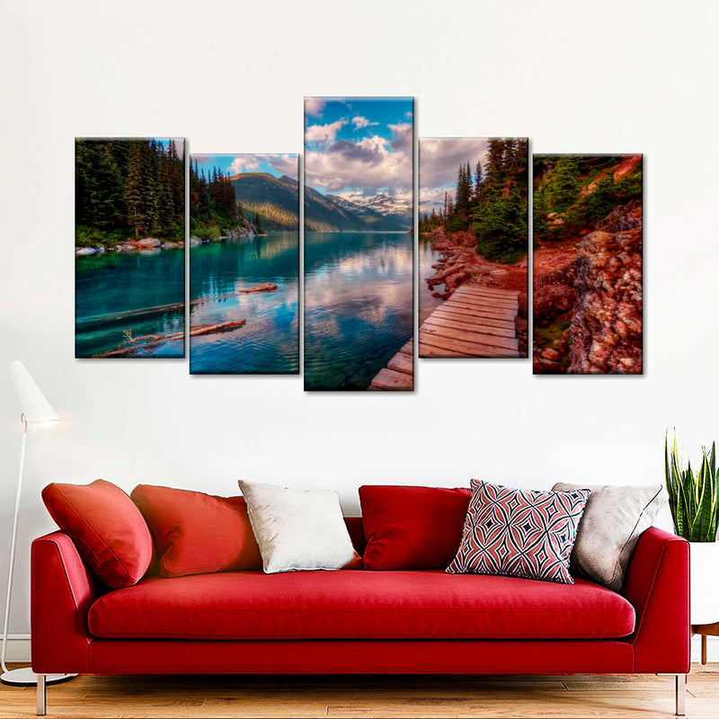 Lake Walkway Wall Art